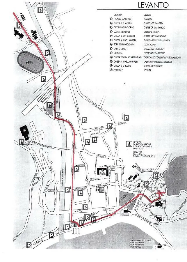 Apartmán Ca Du Sergio - Le Mura Levanto Itálie